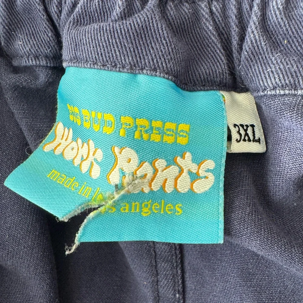 Big Bud Press Blue, Light Blue,  and Purple Colorblock Work Pants size 3XL - Picture 3 of 5